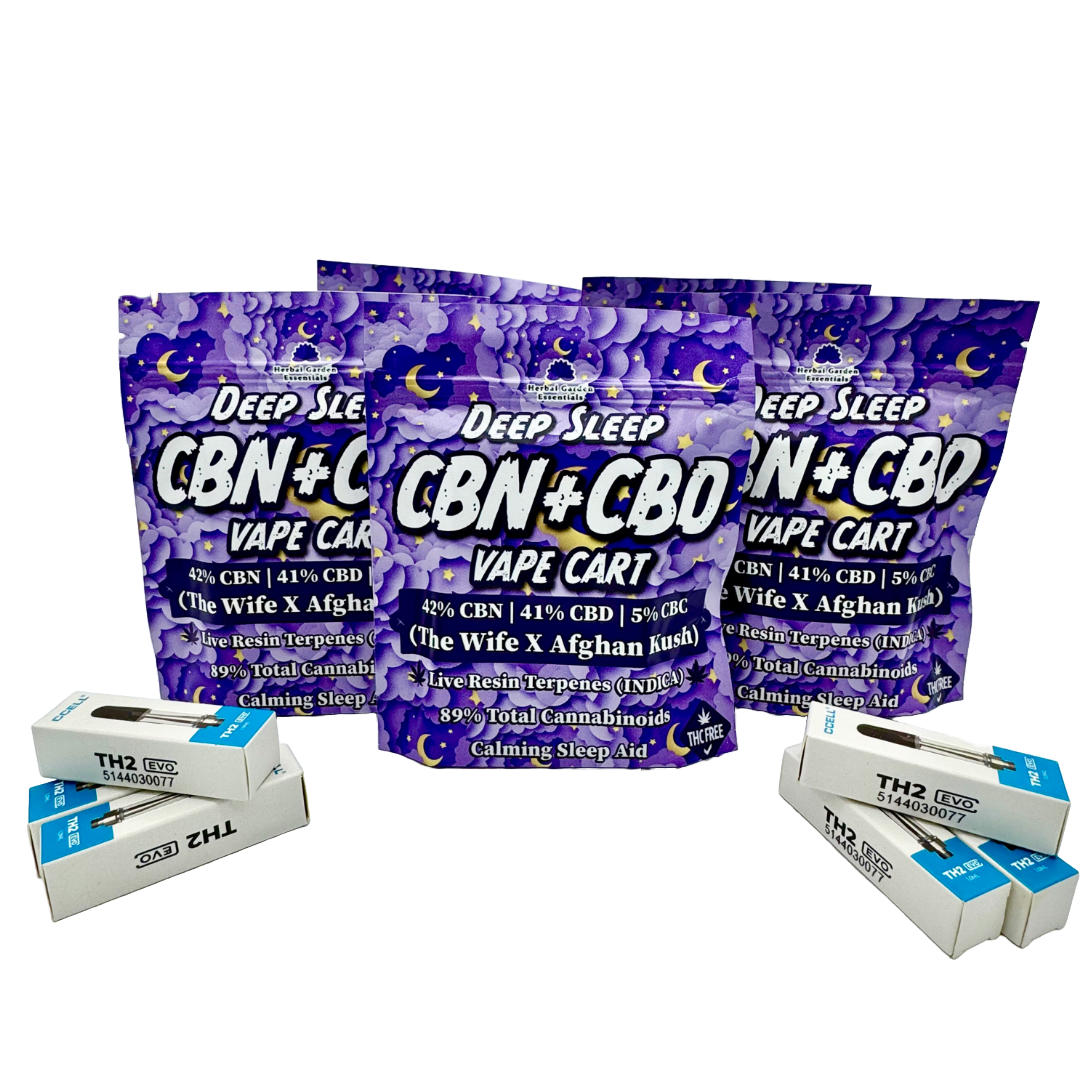 1. CBN+CBD Deep Sleep Vape Cart (Live Resin) INDICA