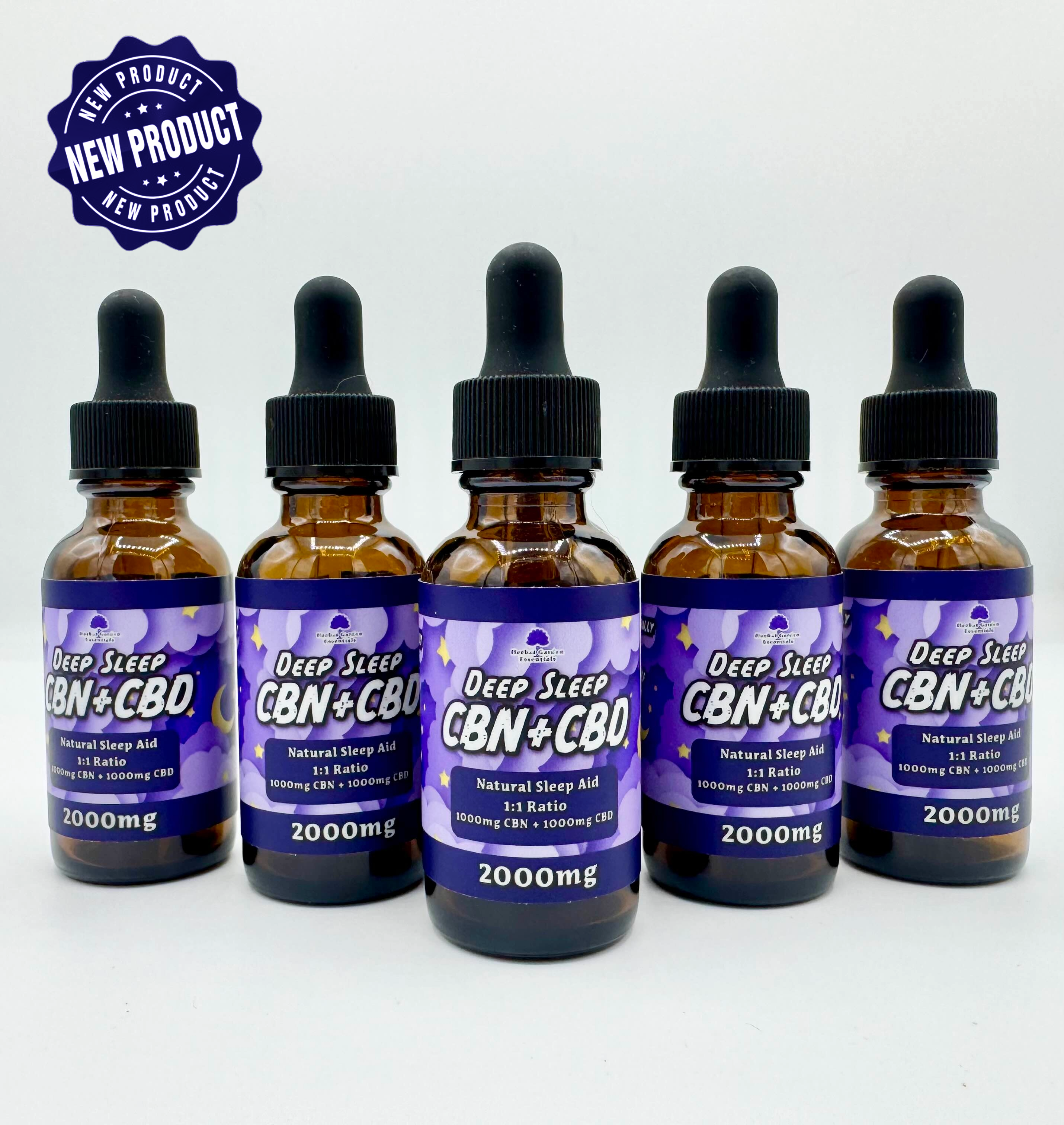 CBN+CBD Deep Sleep Tincture 2000mg & 4000mg | Natural Sleep Aid CBN+CBD Deep Sleep Tincture 2000mg & 4000mg | Natural Sleep Aid