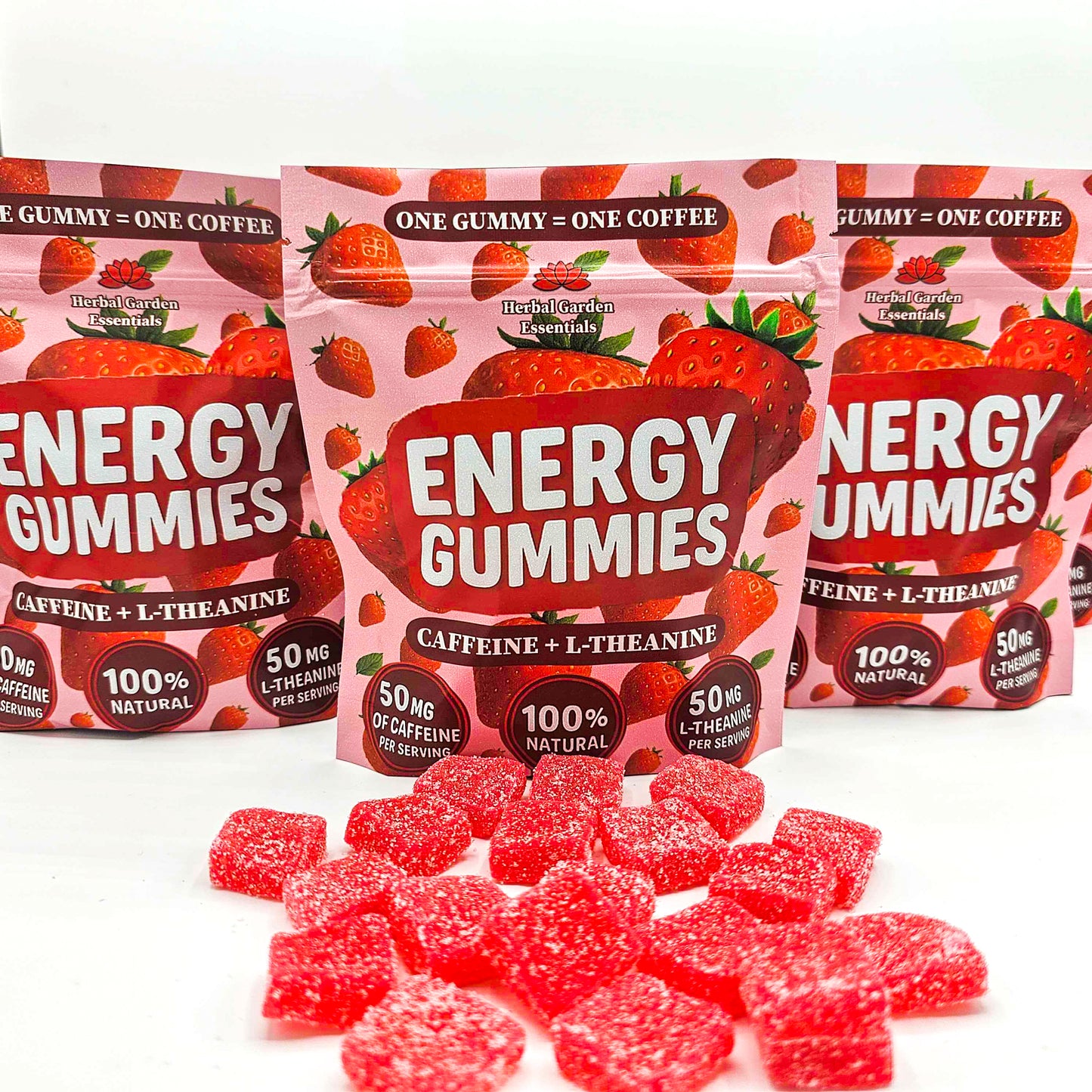 1. ENERGY GUMMIES – Natural Focus & Calm Energy (NEW RELEASE)