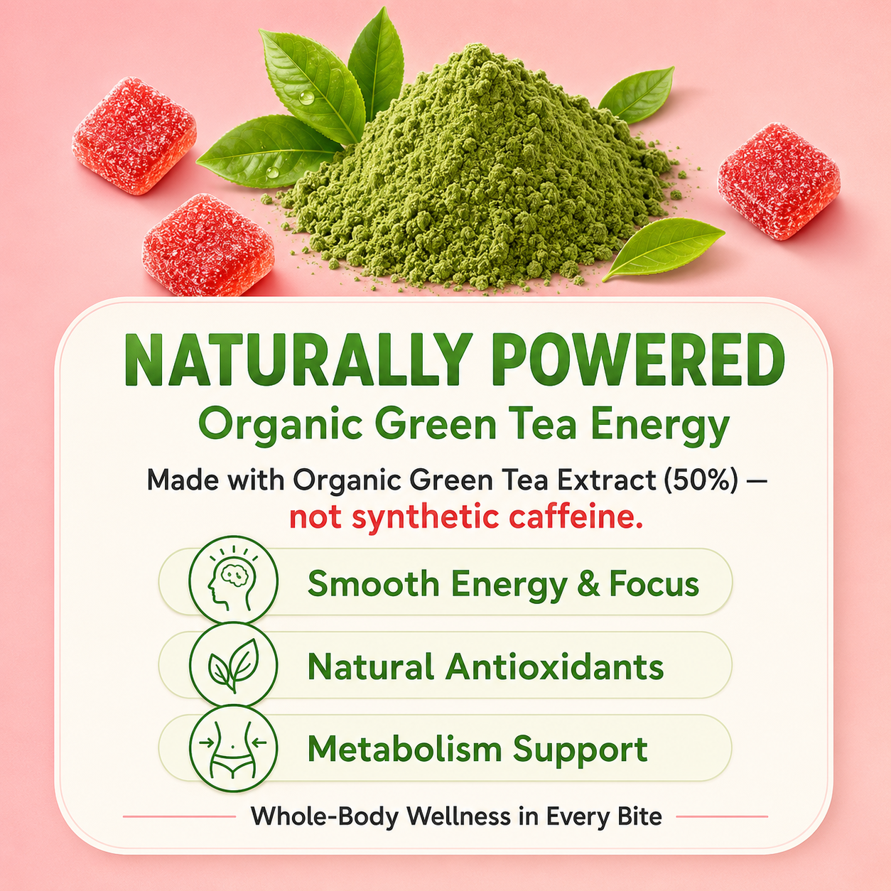 1. ENERGY GUMMIES – Natural Focus & Calm Energy (NEW RELEASE)