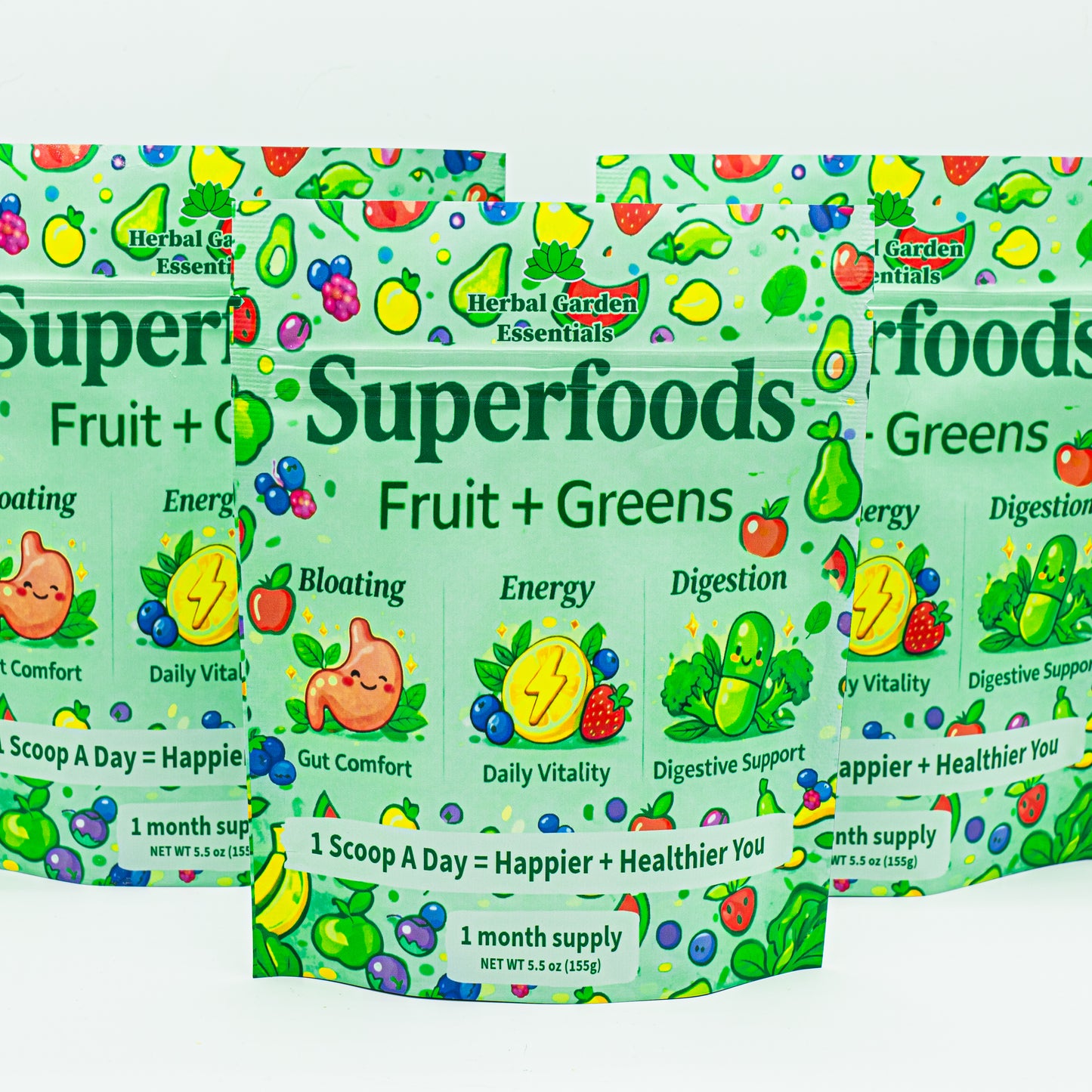 1. Superfoods: Fruits + Greens (Powder) *New Product*🍃