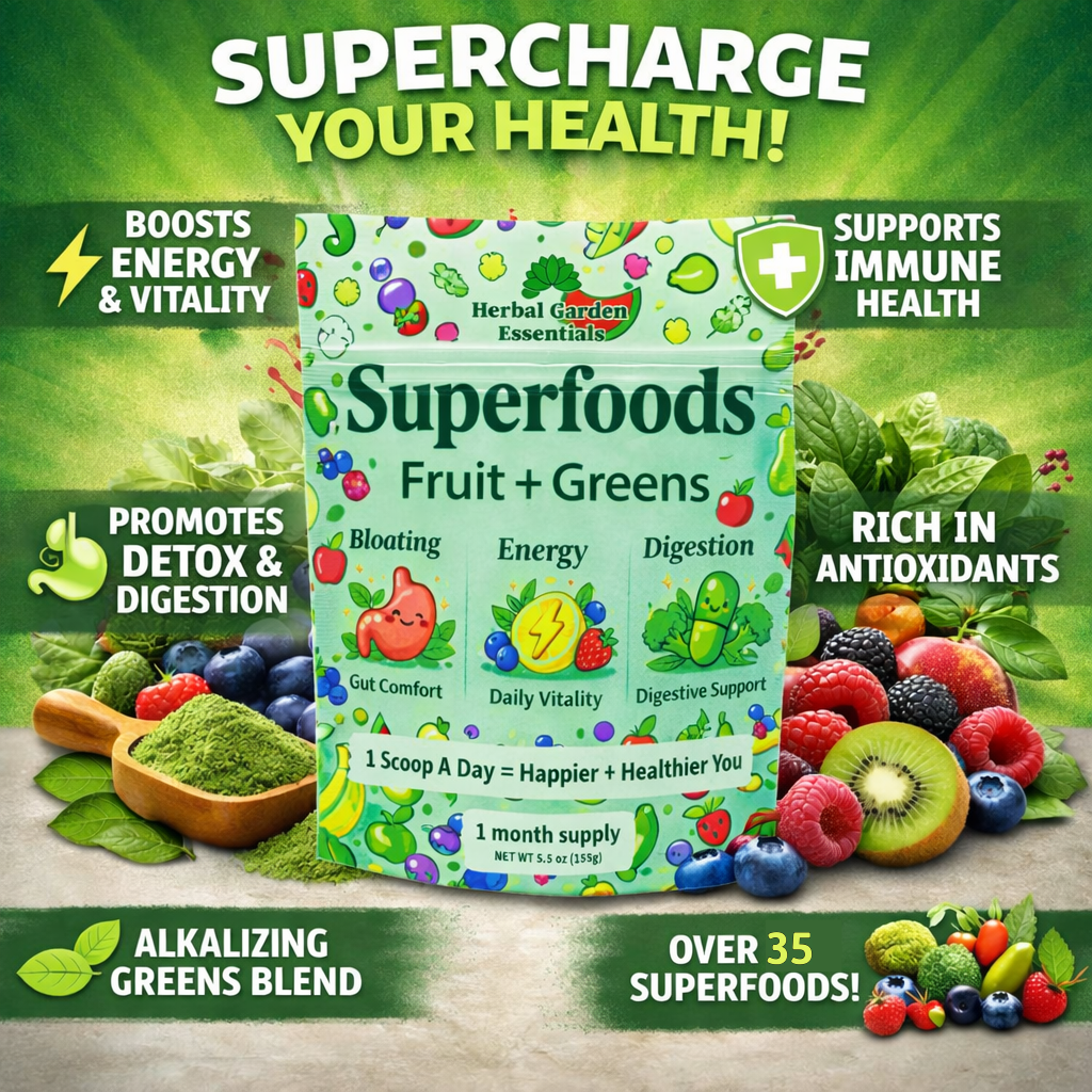 1. Superfoods: Fruits + Greens (Powder) *New Product*🍃