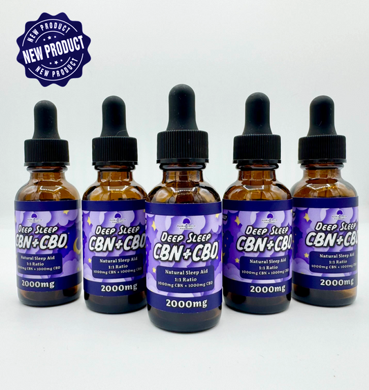 CBN+CBD Deep Sleep Tincture (2000mg)