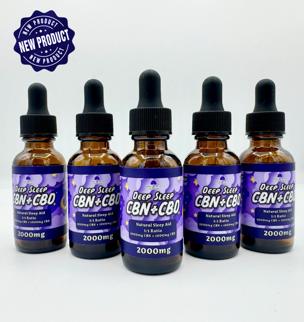 CBN+CBD Deep Sleep Tincture 2000mg & 4000mg