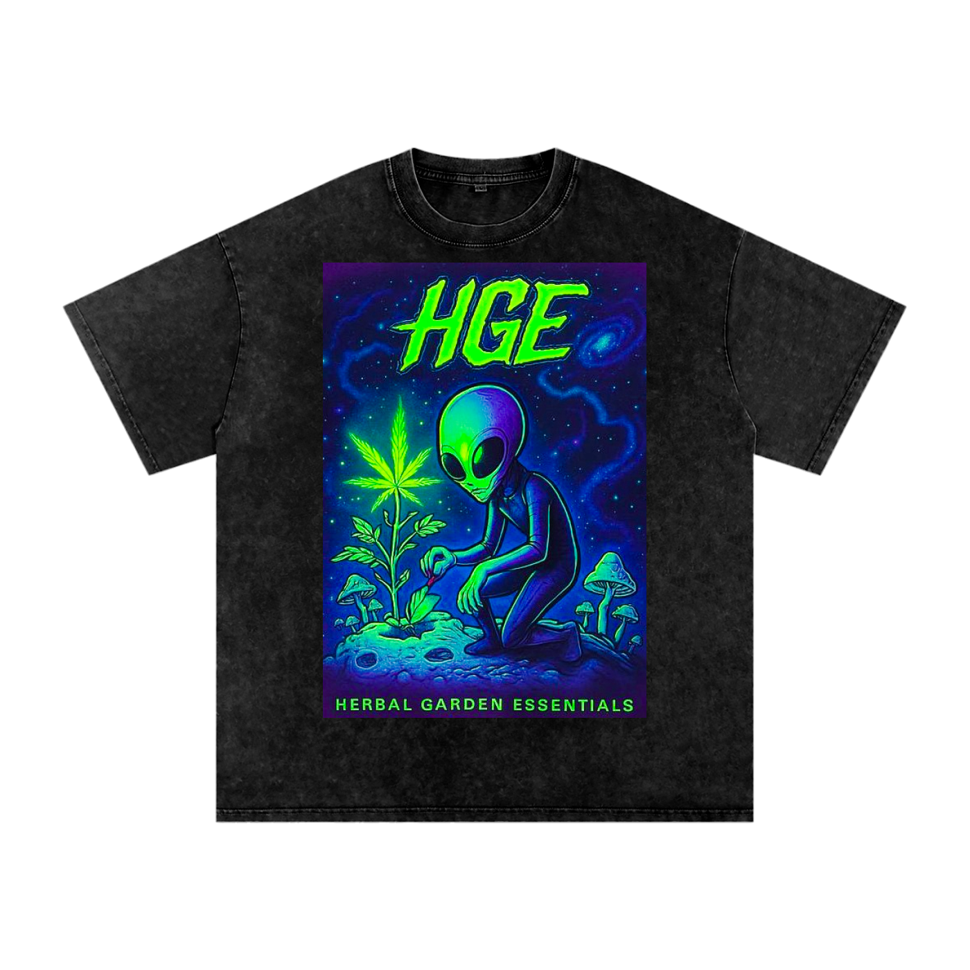 Zero Gravity Alien Garden | HGE T-Shirt