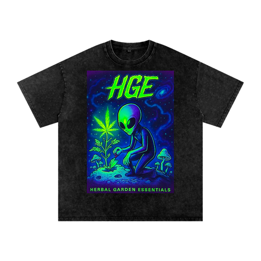 Zero Gravity Alien Garden | HGE T-Shirt