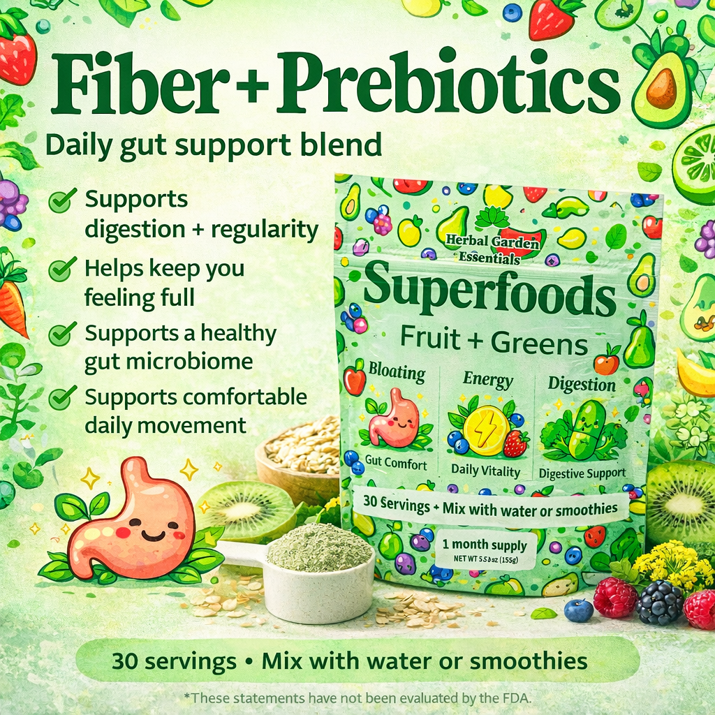 1. Superfoods: Fruits + Greens (Powder) *New Product*🍃