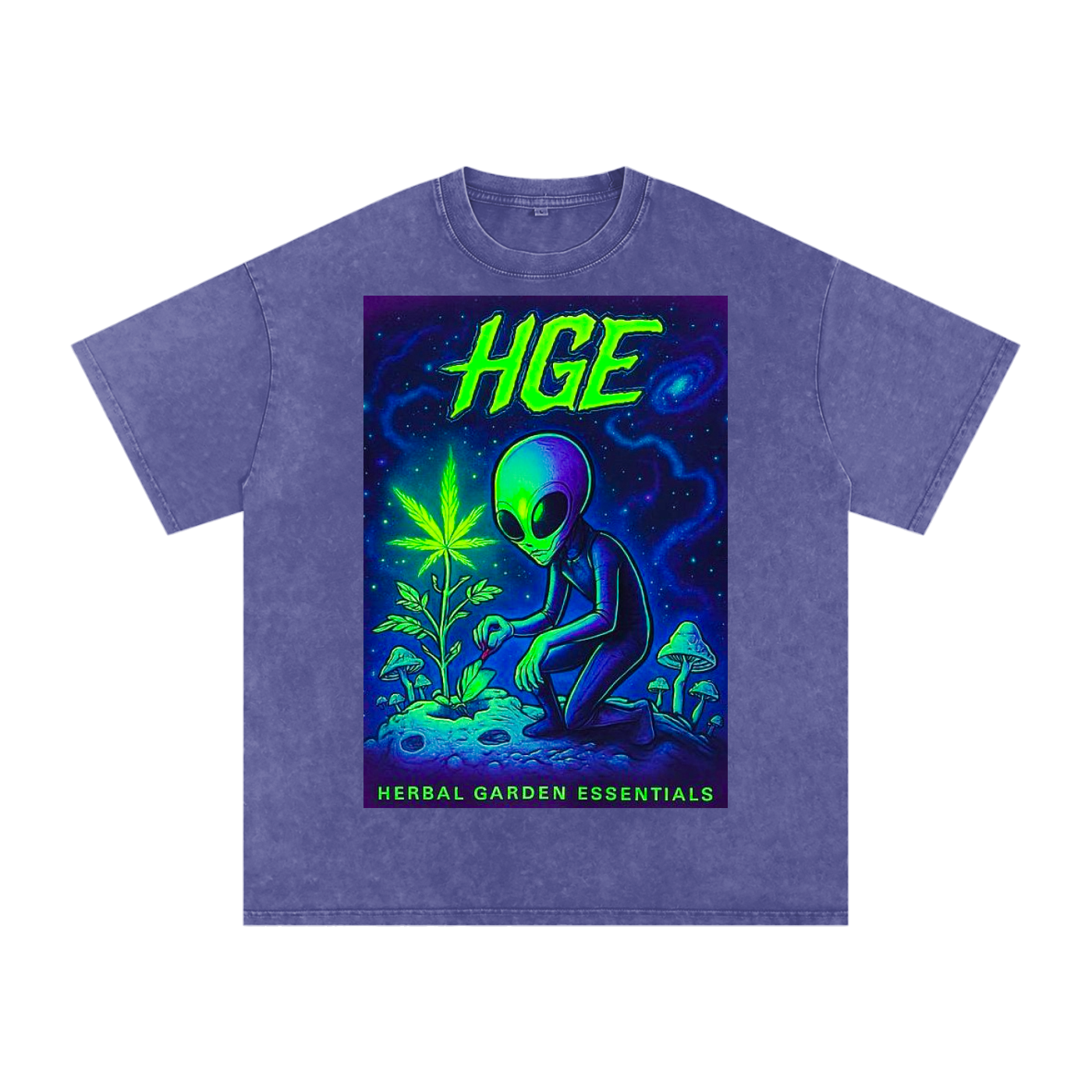 Zero Gravity Alien Garden | HGE T-Shirt